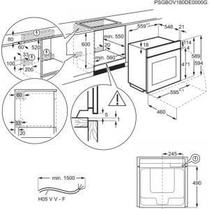 Духовка електрична Electrolux EOC9P31WX 011300 фото