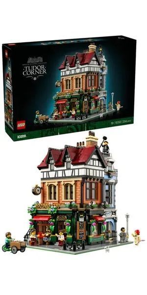 Блоковий конструктор LEGO Icons Тюдорівський куточок (10350) 613496 фото