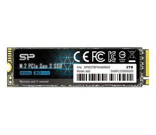 SSD накопитель Silicon Power 2 TB M.2 A60 (SP002TBP34A60M28) 000978 фото