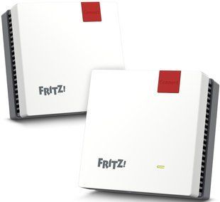 Підсилювач мережі FRITZ Mesh Set 1600 AX 2.4 / 5 ГГц, Wi-Fi 6 (802.11 a/b/g/n/ac/ax) (2 шт.) 2112211 фото