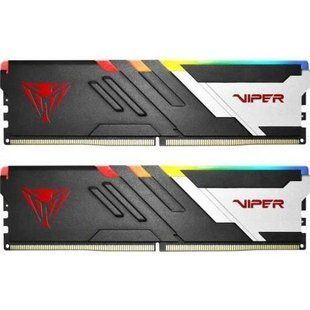 Пам'ять для настільних комп'ютерів PATRIOT 32 GB (2х16GB) DDR5 6200 MHz Viper Venom RGB (PVVR532G620C40K) 033889 фото