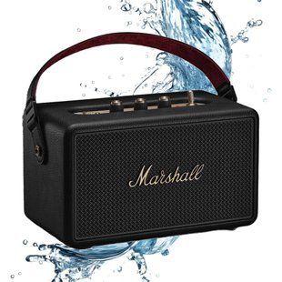 Мобільна колонка MARSHALL Kilburn III, батарея 50 год, зарядний банк, IP54, звук 360&deg;, додаток Marshall, чорний 2081381 фото
