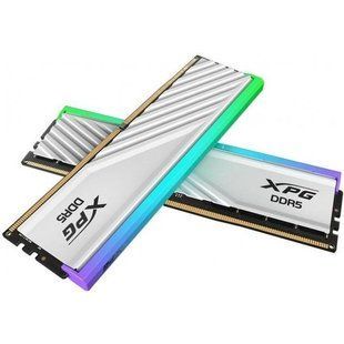 Пам'ять для настільних комп'ютерів ADATA 32 GB (2x16GB) DDR5 6400 MHz XPG Lancer Blade RGB White (AX5U6400C3216G-DTLABRWH) 027569 фото