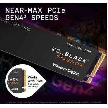 SSD накопичувач WD Black SN850X 2 TB (WDS200T2X0E) 002056 фото