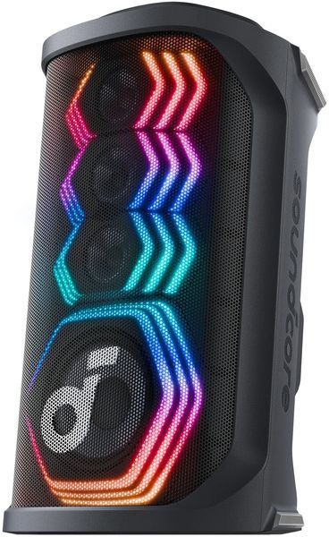 Power Audio SOUNDCORE Rave 3s, 400 Вт, Bluetooth, двоспрямований звук, мікрофонний та гітарний входи, застосунок, IPX4 2066673 фото