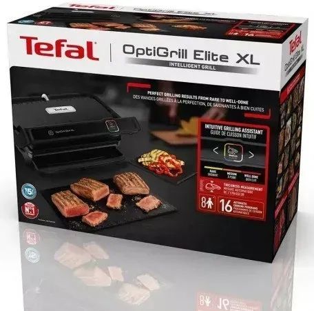Електрогриль притискний Tefal OptiGrill Elite XL GC760812 533408ua фото