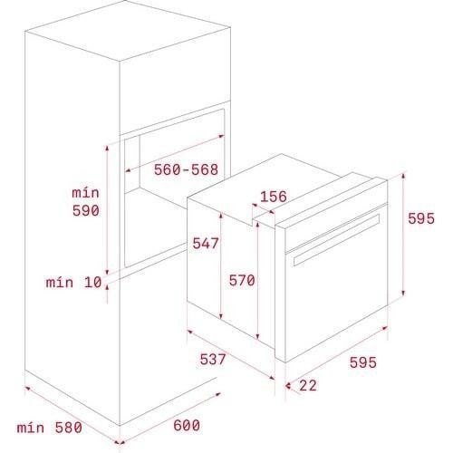 Духовка электрическая Teka HLB 8400 P (111000008) 012039 фото