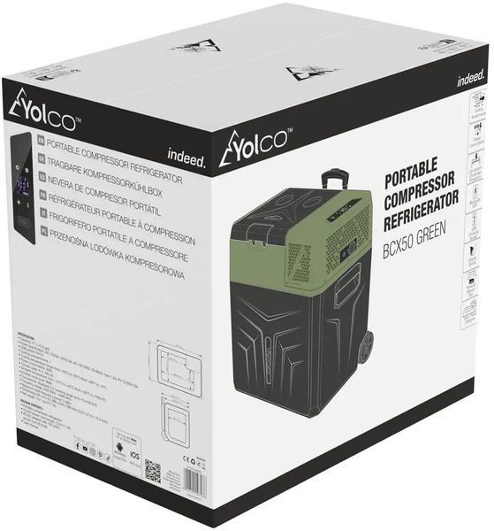 Портативний холодильник Yeticool Yolco BCX50 Green 597783 фото