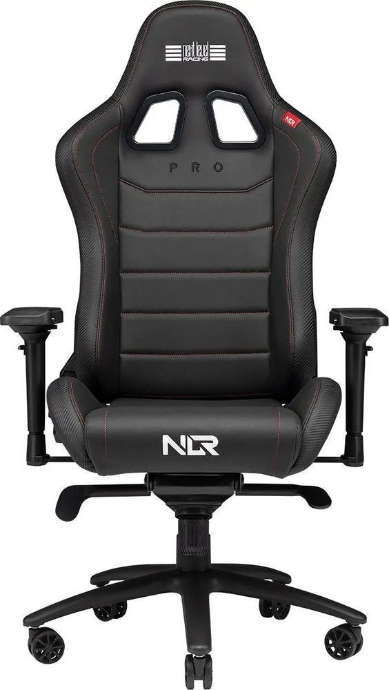 Компьютерное кресло для геймера Next Level Racing Pro Gaming Chair Leather Edition (NLR-G002) 019076 фото