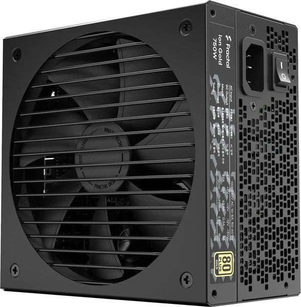 Блок питания Fractal Design Ion Gold 750W D-P-IA2G-750-EU (FD-P-IA2G-750) 001205 фото