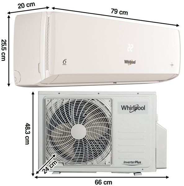 Сплит-система, тепловой насос воздух-воздух WHIRLPOOL SPICR312W с услугой монтажа 514628 фото