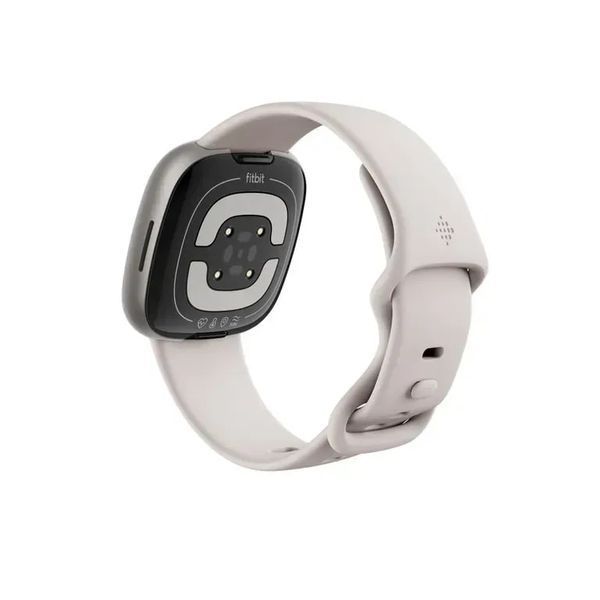 Смарт-годинник Fitbit Sense 2 Lunar White/Platinum (FB521SRWT) 613028 фото