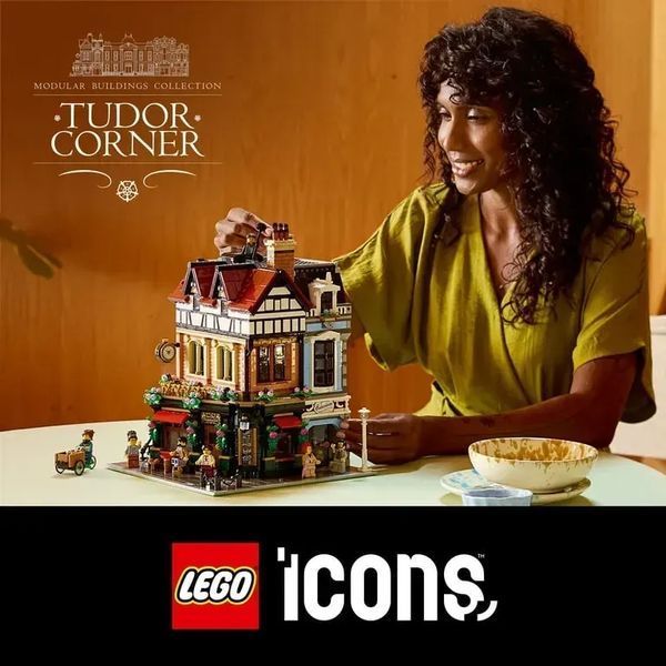 Блоковий конструктор LEGO Icons Тюдорівський куточок (10350) 613496 фото