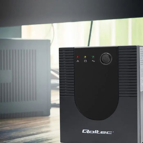 Лінійно-інтерактивний ДБЖ Qoltec Monolith 2000VA 1200W (53777) 022620 фото