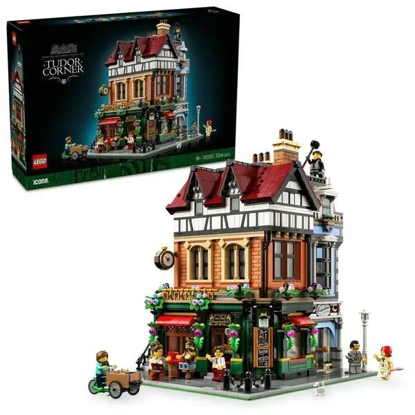 Блоковий конструктор LEGO Icons Тюдорівський куточок (10350) 613496 фото