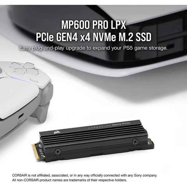 SSD накопичувач Corsair MP600 Pro LPX 2 TB (CSSD-F2000GBMP600PLP) 001856 фото