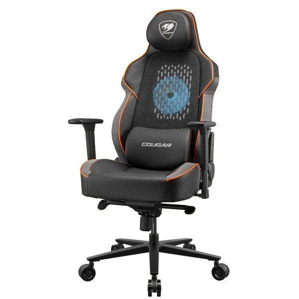 Комп'ютерне крісло для геймера Cougar NxSys Aero Black/Orange 018554 фото