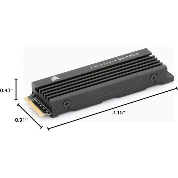 SSD накопичувач Corsair MP600 Pro LPX 2 TB (CSSD-F2000GBMP600PLP) 001856 фото