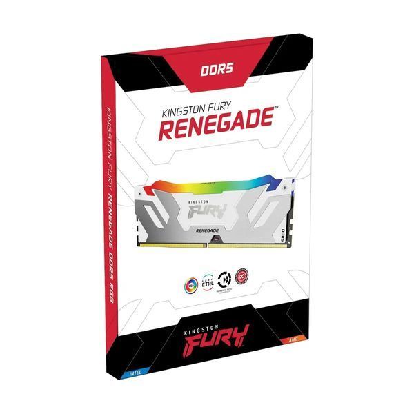 Память для настольных компьютеров Kingston Fury 32 GB (2x16GB) DDR5 6400 MHz Renegade RGB (KF564C32RWAK2-32) 033116 фото