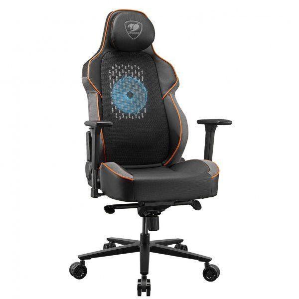Комп'ютерне крісло для геймера Cougar NxSys Aero Black/Orange 018554 фото