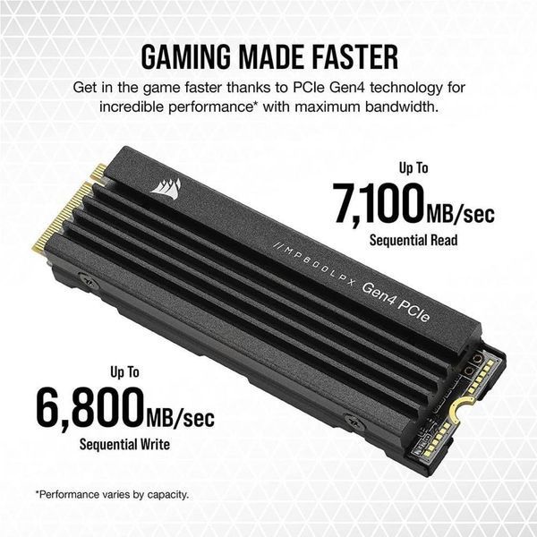 SSD накопичувач Corsair MP600 Pro LPX 2 TB (CSSD-F2000GBMP600PLP) 001856 фото