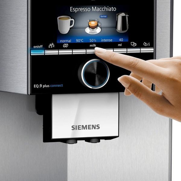 Кофемашина автоматическая Siemens EQ.9 Plus Connect S700 TI9573X1RW 016575 фото