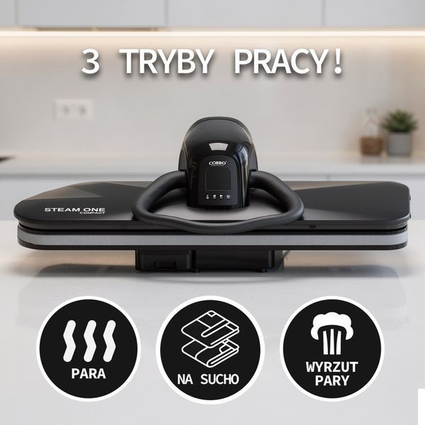 Система для прасування COBBO Steam One Compact 32 Чорний 2120712 фото