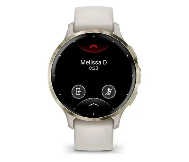 Смарт-годинник Garmin Venu 3S Soft Gold S. Steel Bezel with Ivory Case and S. Band (010-02785-04/54) 615993 фото