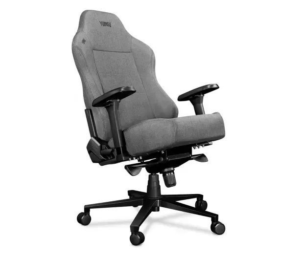 Компьютерное кресло для геймера Yumisu 2054 Magnetic Mesh Light Gray/Black (Y-2054F-LB-M) 615266 фото