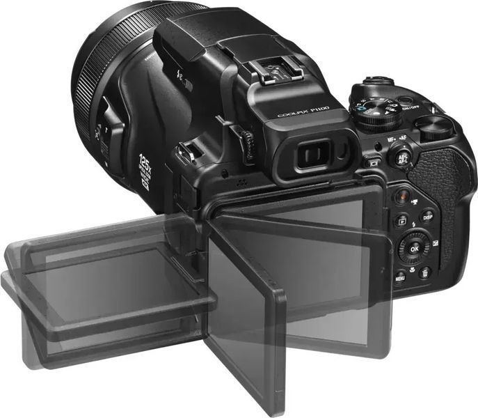 Компактний фотоапарат Nikon Coolpix P1100 Black (VQA170EA) 592941 фото