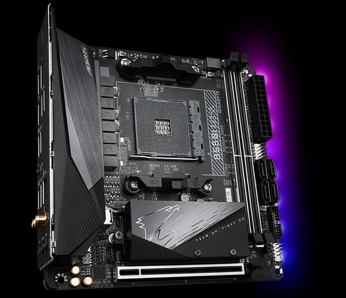 Материнская плата Gigabyte B550I Aorus PRO AX 021765 фото