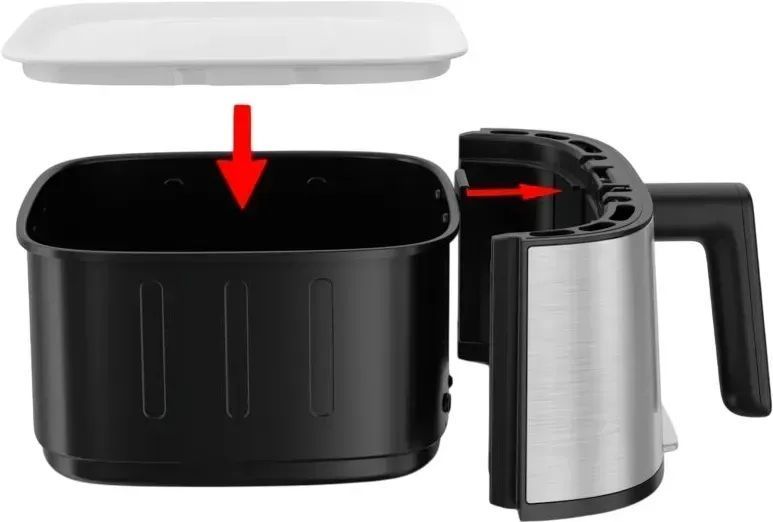 Мультипіч (аерофритюрниця) Tefal Easy Fry Silence EY552DE0 579151ua фото
