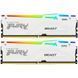 Пам'ять для настільних комп'ютерів Kingston FURY 64 GB (2x32GB) DDR5 5600 MHz Beast RGB EXPO White (KF556C36BWEAK2-64) 033839 фото 1