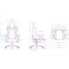 Кресло для геймера ULTRADESK Throne Black 018641 фото 10