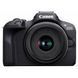 Бездзеркальний фотоапарат Canon EOS R100 kit 18-45mm + 55-210mm IS STM (6052C036) 004325 фото 2