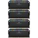Пам'ять для настільних комп'ютерів Corsair 64 GB (4x16GB) DDR5 6200 MHz DOMINATOR PLATINUM RGB (CMT64GX5M4B6200C32) 027669 фото 1