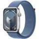 Смарт-часы Apple Watch Series 9 GPS 45mm Silver Aluminum Case w. Winter Blue S. Loop (MR9F3) 035025 фото 1