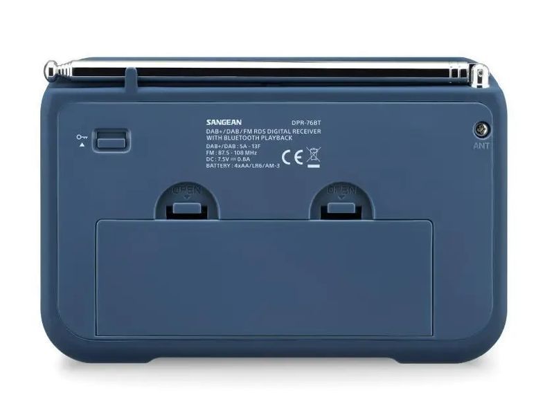 Радиоприемник Sangean DPR-76BT Dark Blue 039120 фото