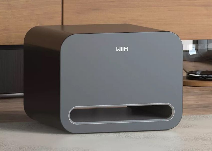 Сабвуфер WIIM SUB PRO Чорний, Активний, 250 Вт, 8-дюймовий динамік, Wi-Fi, Автоматична корекція приміщення RoomFit, 10-смуговий PEQ 2104847 фото