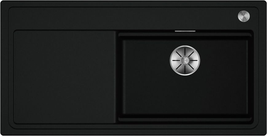 Мийка одночашова з крилом BLANCO Etagon XL 6 S 528092 Чорний 51 x 100 e2582749 фото