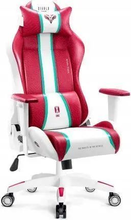 Компьютерное кресло для геймера Diablo X-One 2.0 King Size White-Pink 018977 фото