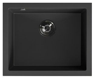 Односекційна мийка LAVEO Ibiza SBI 710U Чорний 46x56 2123576 фото