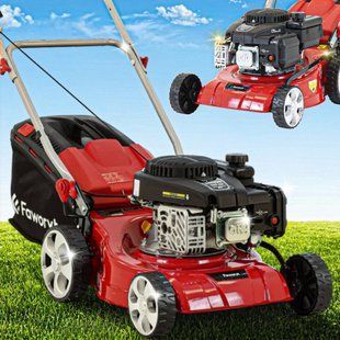 Косарка бензинова FAWORYT SH41P123L, 41 см, 123 см3, 2.1 кВт, кошик 40 л, двигун Loncin 457312 фото