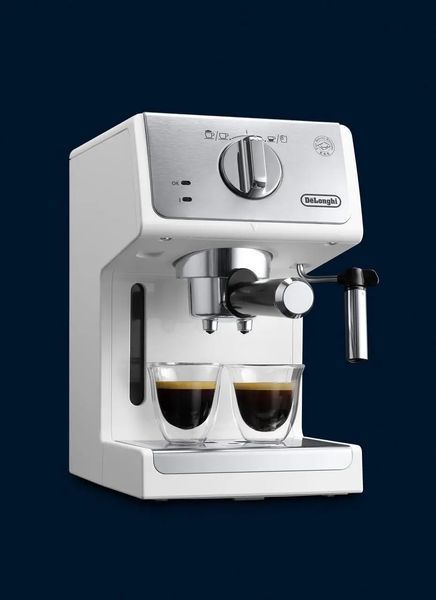 Ріжкова кавоварка еспресо DeLonghi ECP 33.21 W 035639 фото