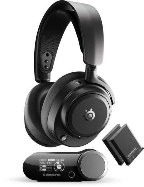 Навушники STEELSERIES Arctis Nova Pro Omni Бездротові, Накладні, Просторовий звук Чорний 2121574 фото
