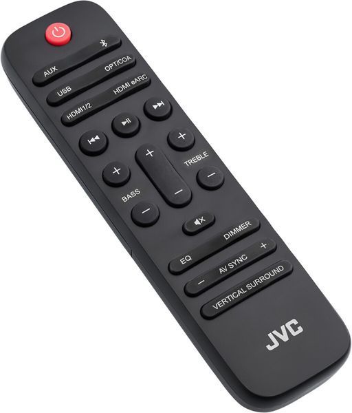 Саундбар JVC TH-E874B Чорний 5.1.2-канальний, Бездротовий сабвуфер, HDMI ARC, Bluetooth, Dolby Atmos 2063532 фото