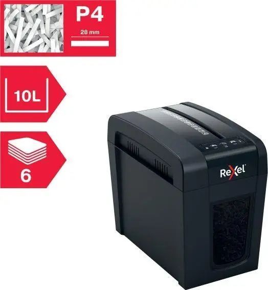 Шредер Rexel Secure X6-SL (2020125EU) 042722 фото