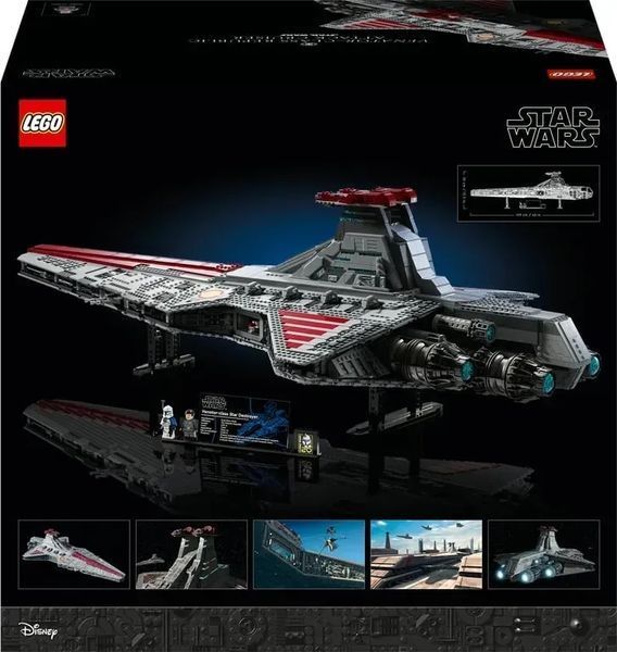 Блочный конструктор LEGO Star Wars Ударный крейсер типа Венатор (75367) 613536 фото