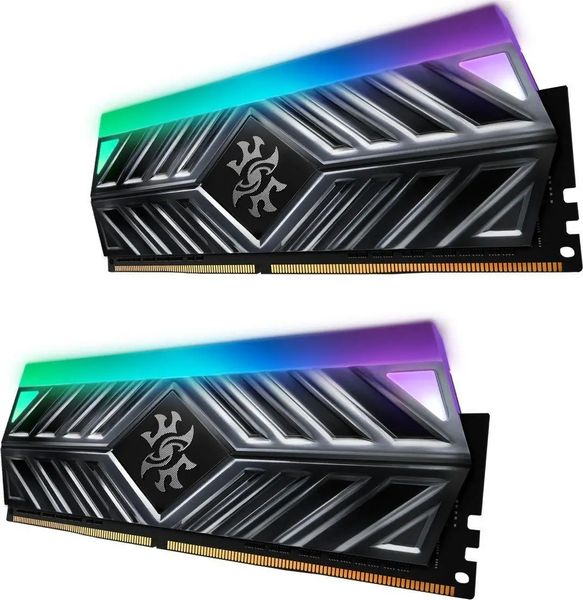 Память для настольных компьютеров Adata 16 GB (2x8GB) DDR4 3600 MHz XPG Spectrix D41 RGB (AX4U36008G18A-DT41) 357126 фото