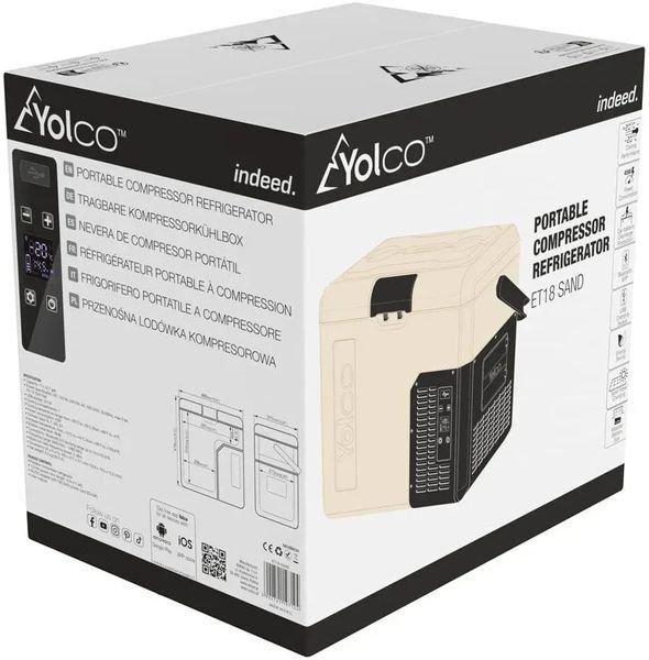 Портативний холодильник Yeticool Yolco ET18 Sand 597784 фото